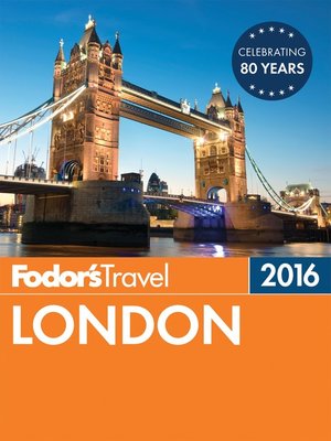 cover image of Fodor's London 2016